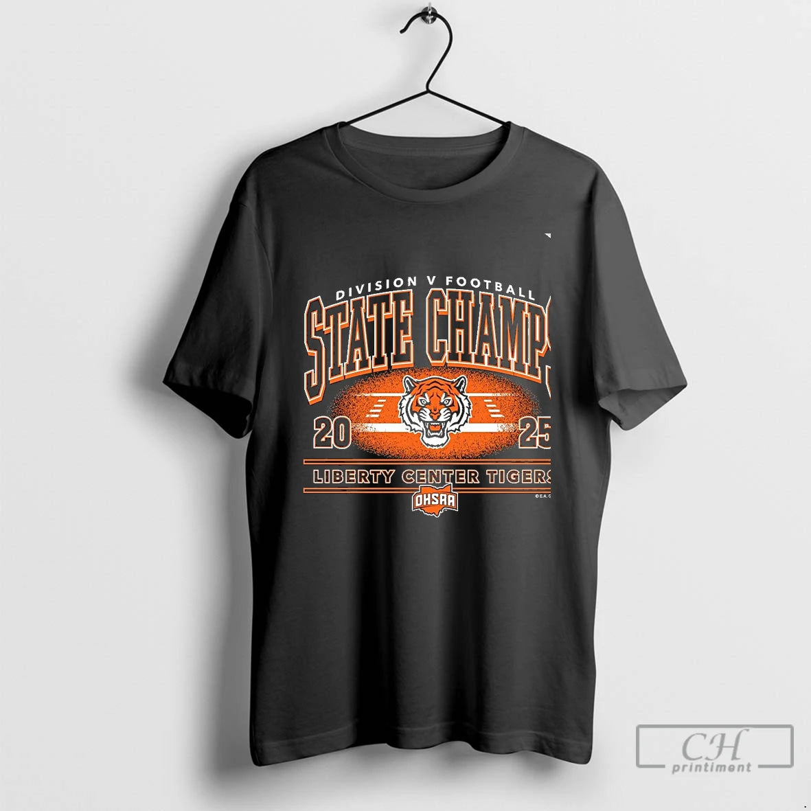 Classic Liberty Center Tigers 2025 Football D5 State Champions Chriast T-Shirts, Hoodie, Sweatshirt | WearSparks.com