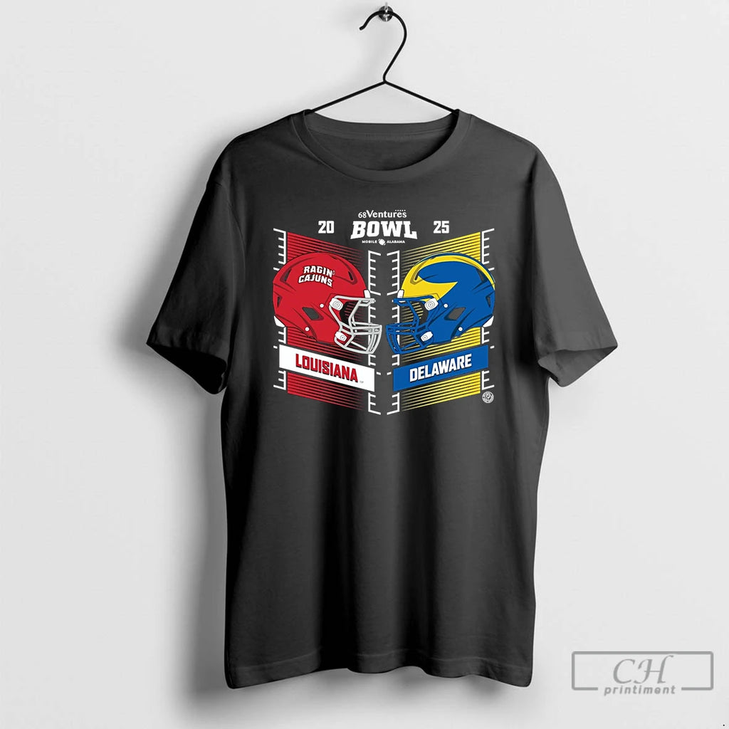 Classic Louisiana Ragin Cajuns Vs Delaware Blue Hens 2025 68 Ventures Bowl Head To Head