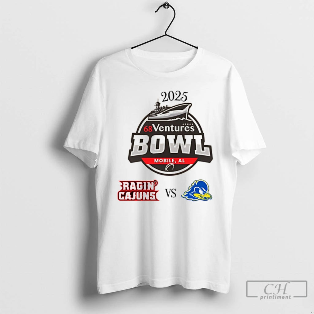 Classic Louisiana Ragin Cajuns Vs Delaware Fightin Blue Hens 2025 68 Ventures Bowl Matchup