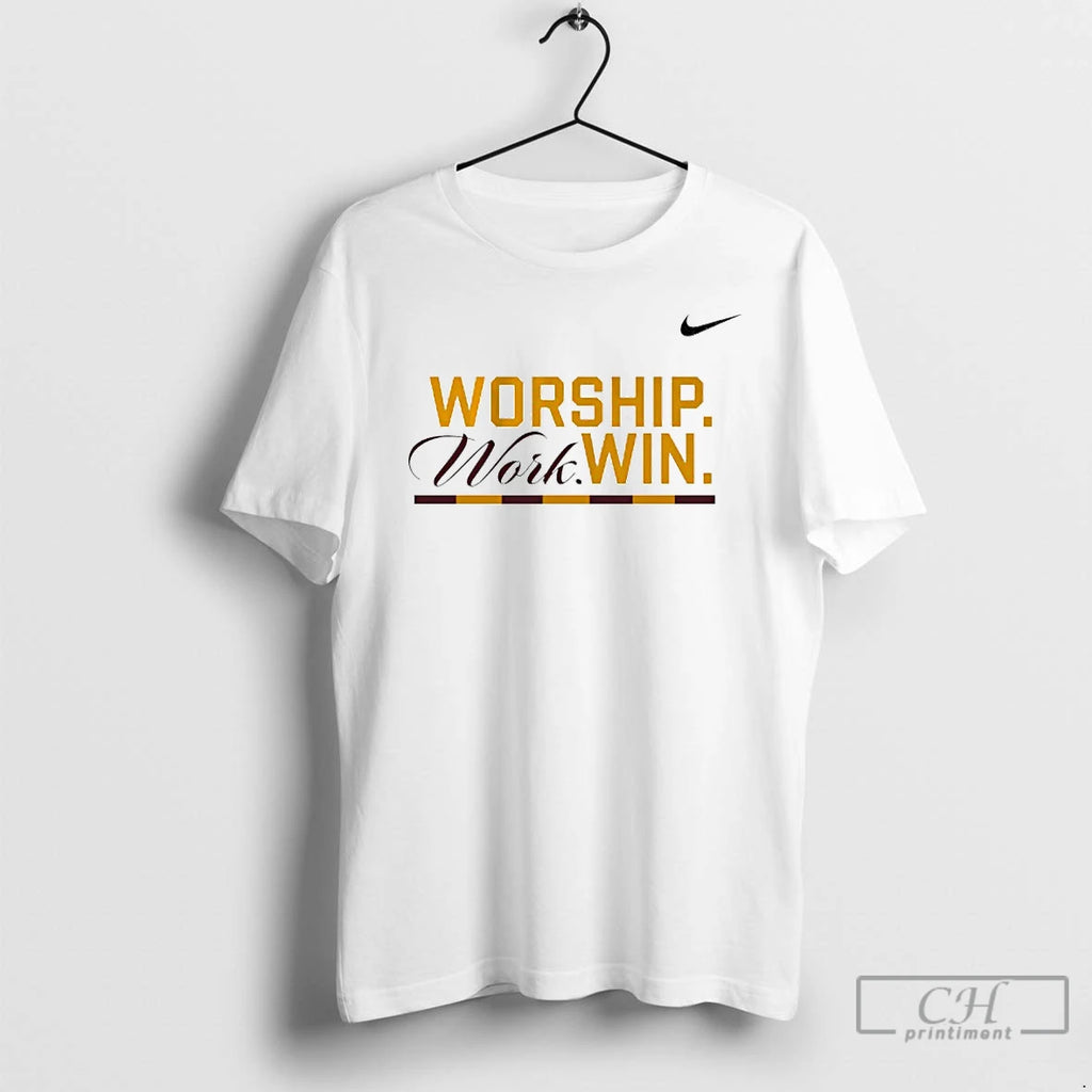 Classic Loyola Mens Basketball Worship Work Win