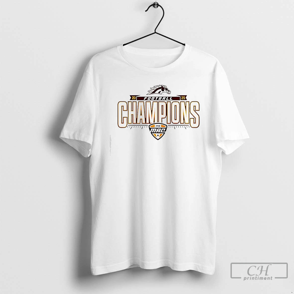 Classic Mac Champions 2025 Western Michigan Victory Logo