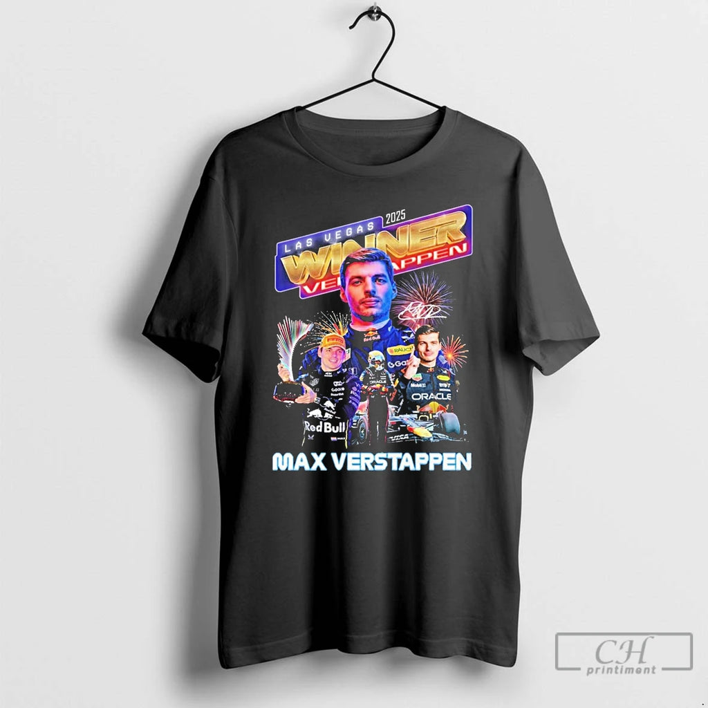 Classic Max Verstappen Las Vegas Winner Verstappen 2025 Signature