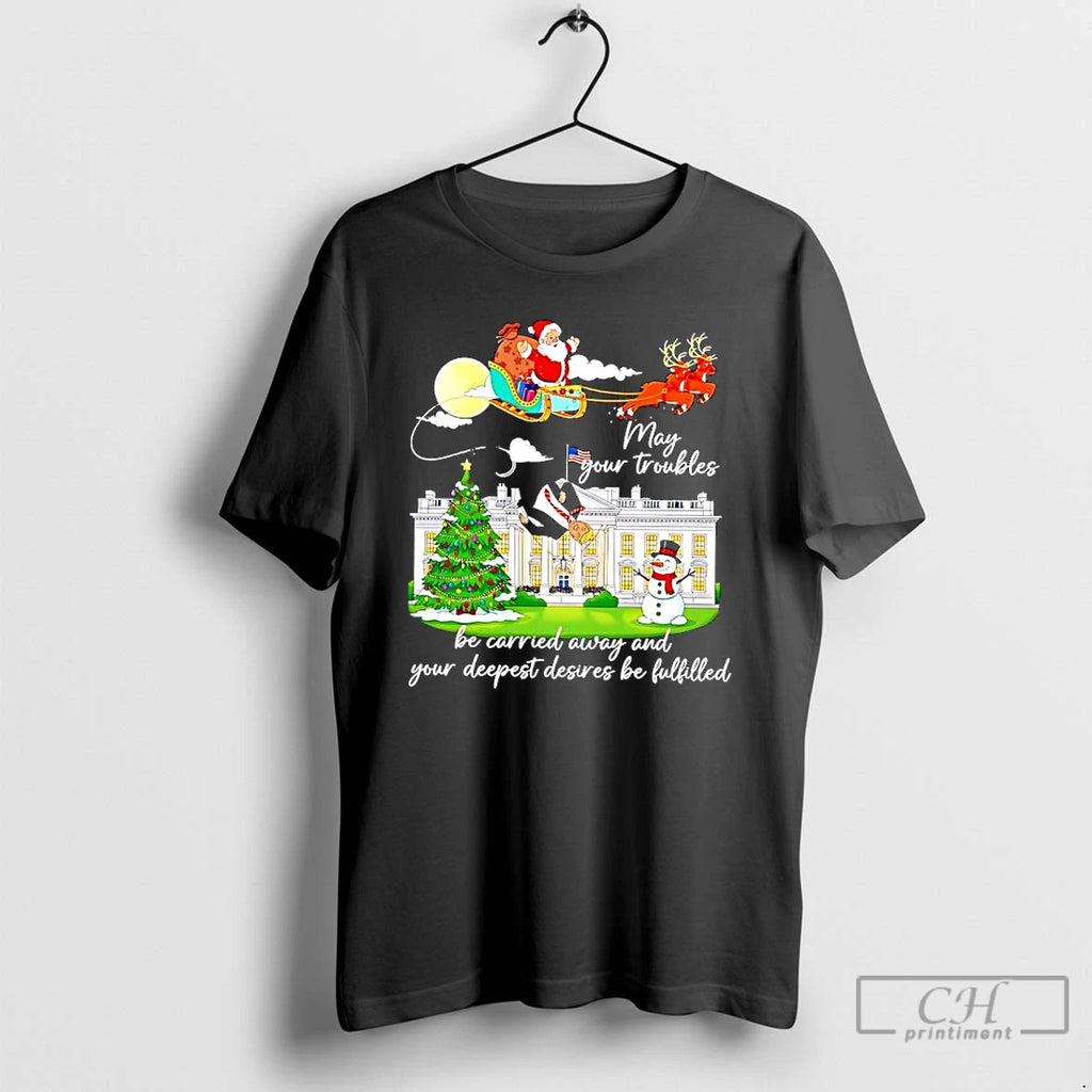 Classic May Your Troubles Donald Trump White House Christmas