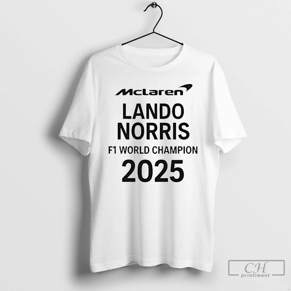 Classic Mclaren Lando Norris F1 World Champion 2025