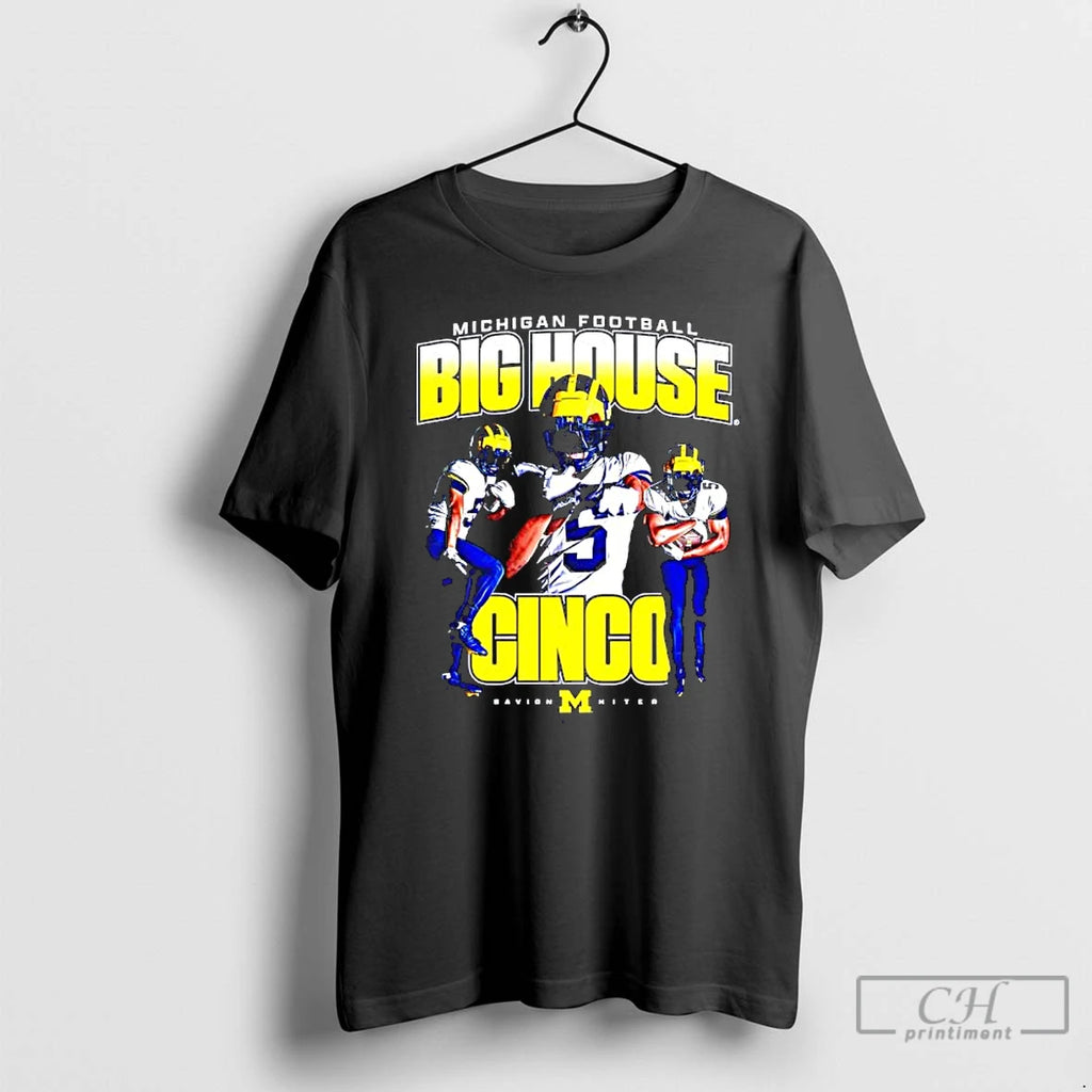 Classic Michigan Football Michigan Savion Hiter Big House Cinco