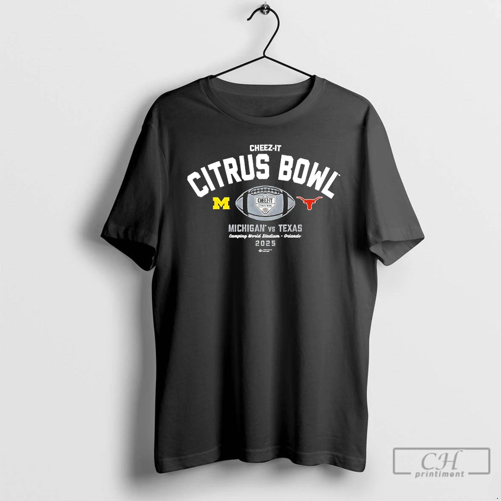 Classic Michigan Vs Texas 2025 Cheez It Citrus Bowl 2 Team