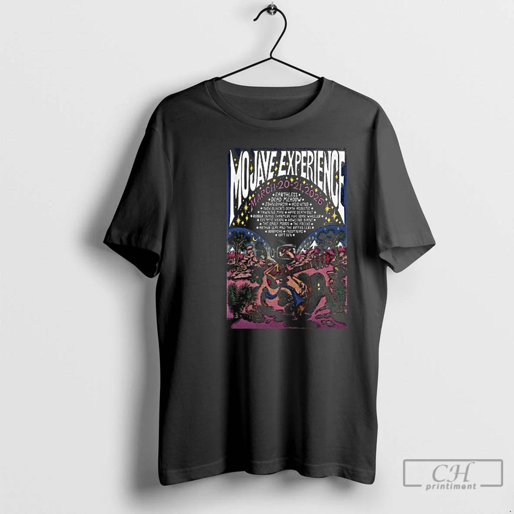 Classic Mojave Experience March 20 21 2026 In Joshua Tree Ca Circle Black T Shirts