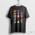 Classic Nhl 6 Starter Teams Logo Collage