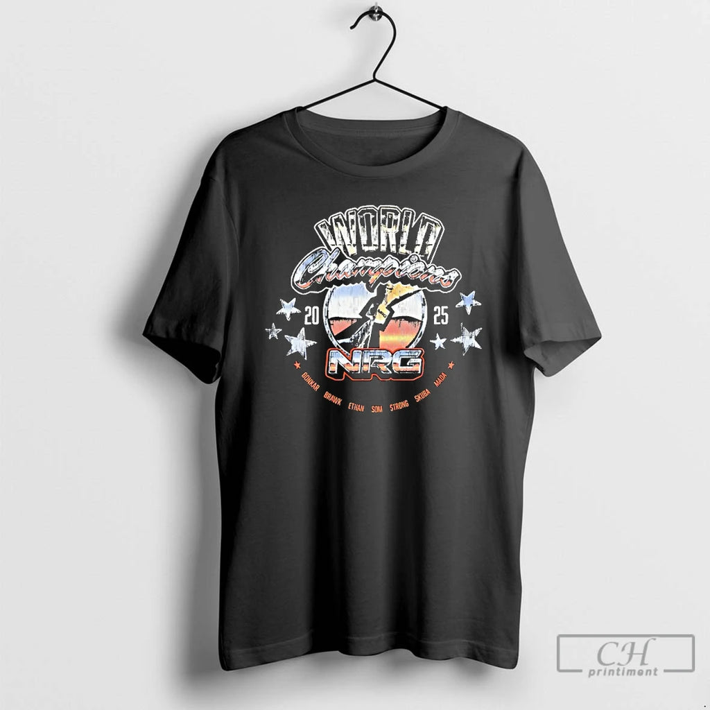Classic Nrg World Champions 2025 Gonkar Brawk Ethan Som Strong Skuba Maoa T Shirts Sweater