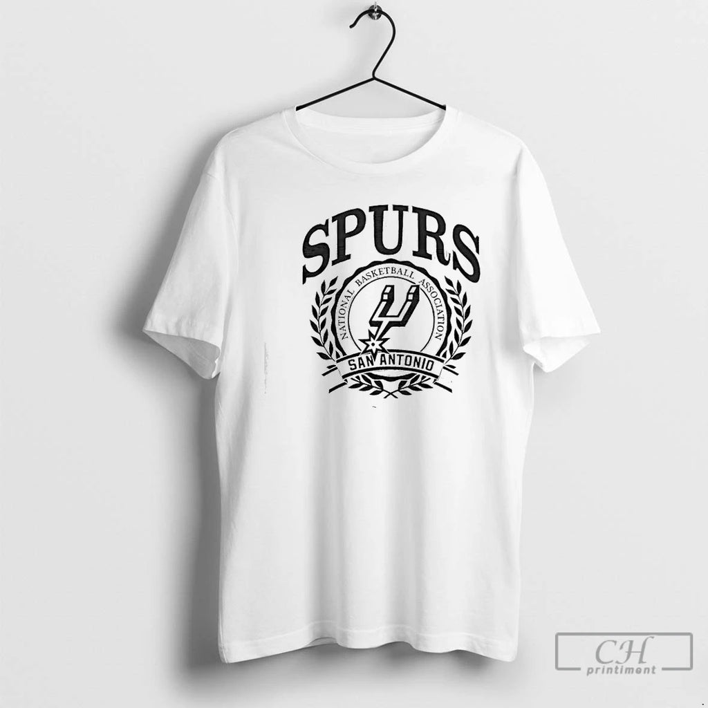 Classic Naional Basketball Association San Antonio Spurs Crest Logo