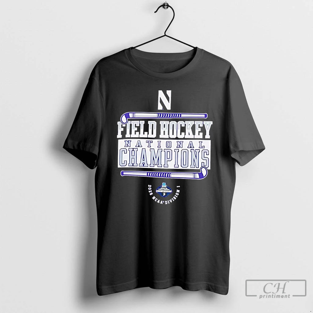 Classic Northwestern Wildcats 2025 Ncaa D1 Womens Field Hockey Champions