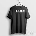 Classic O H N O Indiana Big Ten Championship Circle Black