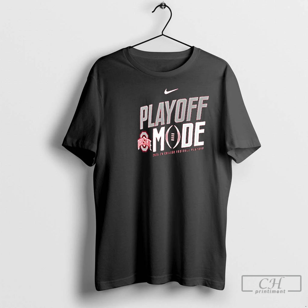 Classic Ohio State 2025 26 College Football Playoff Bound Circle Black