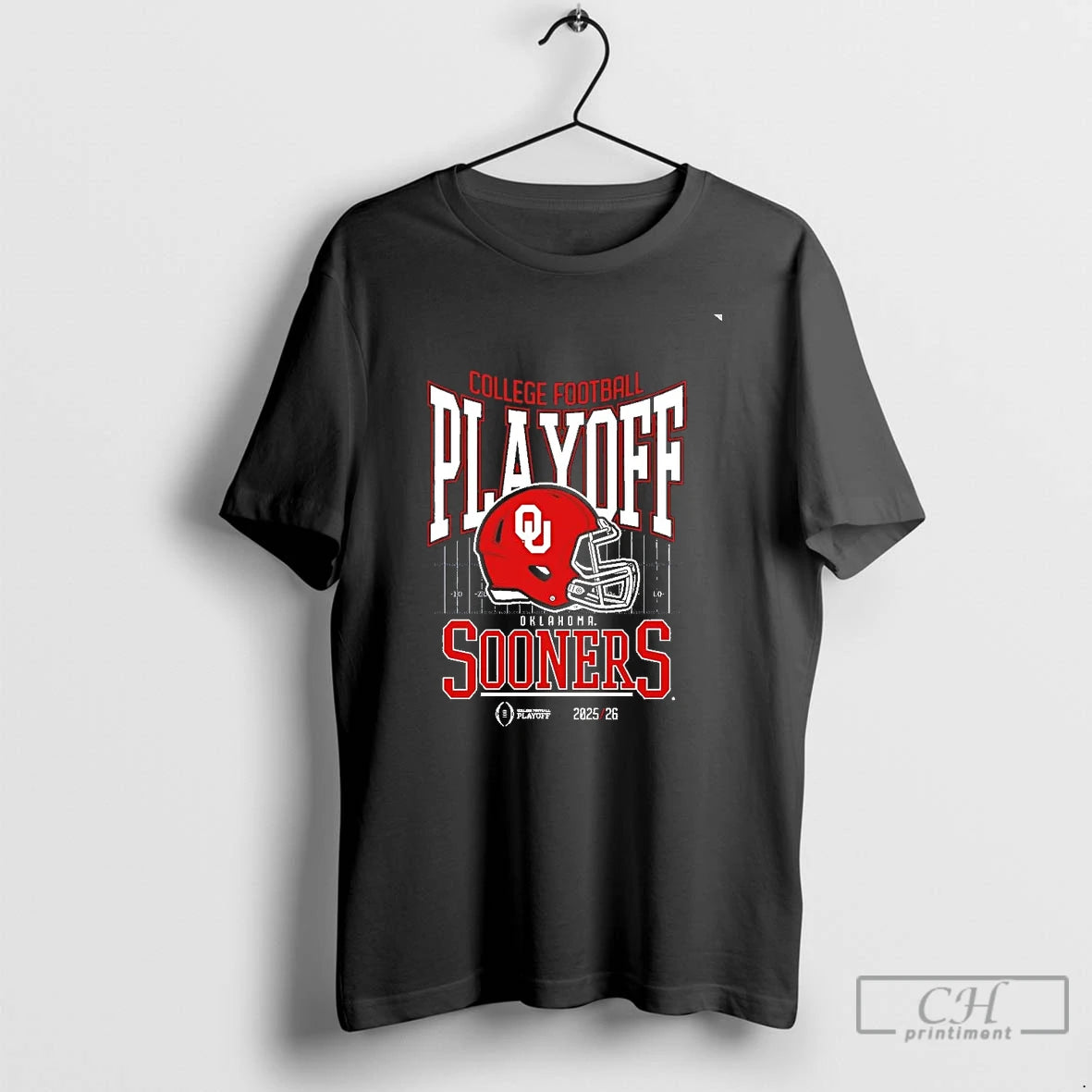 Classic Oklahoma Sooners 2025 26 College Football Playoff Cfp Helmet Chriast T-Shirts, Hoodie, Sweatshirt | WearSparks.com