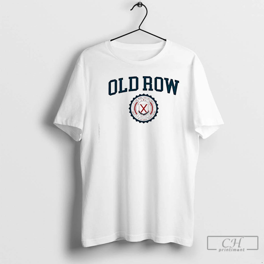 Classic Old Row Collegiate Crest 2 0 Crewneck