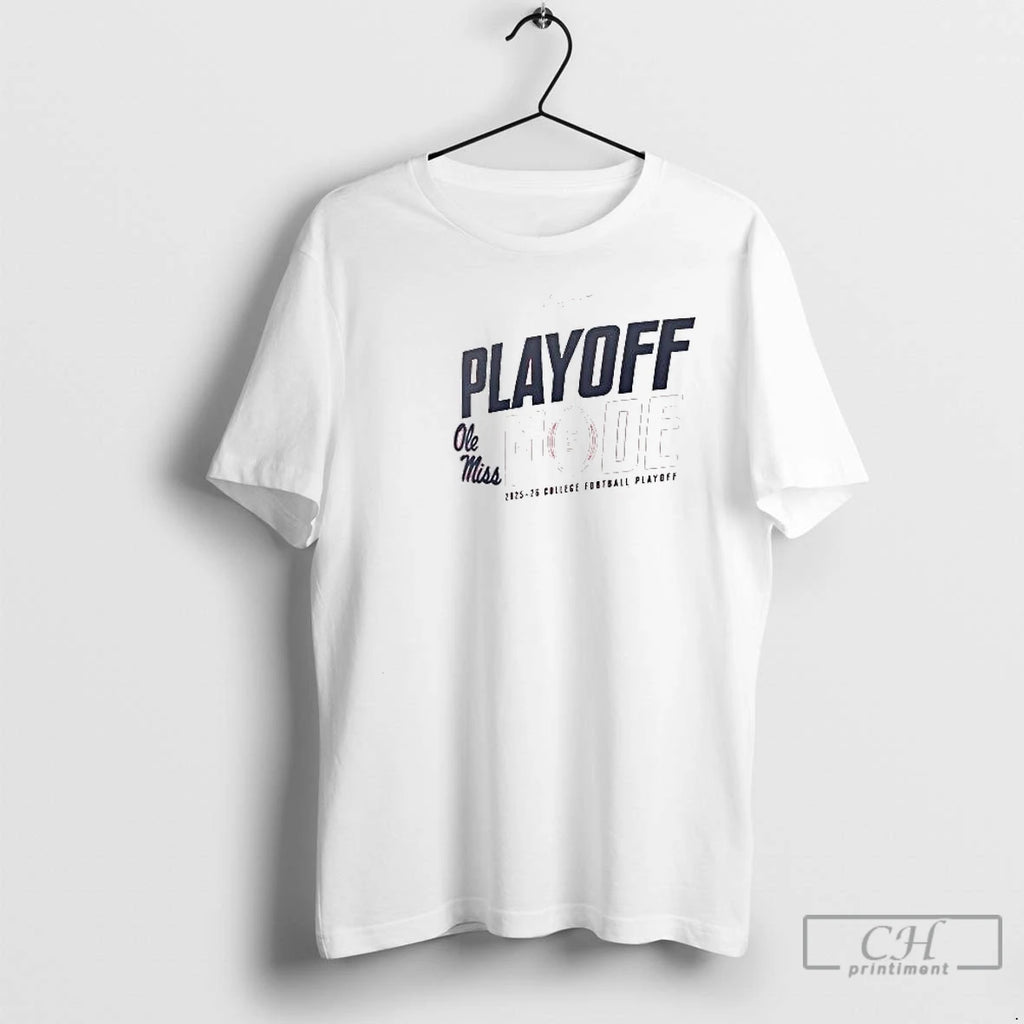 Classic Ole Miss 2025 26 College Football Playoff Bound Circle White