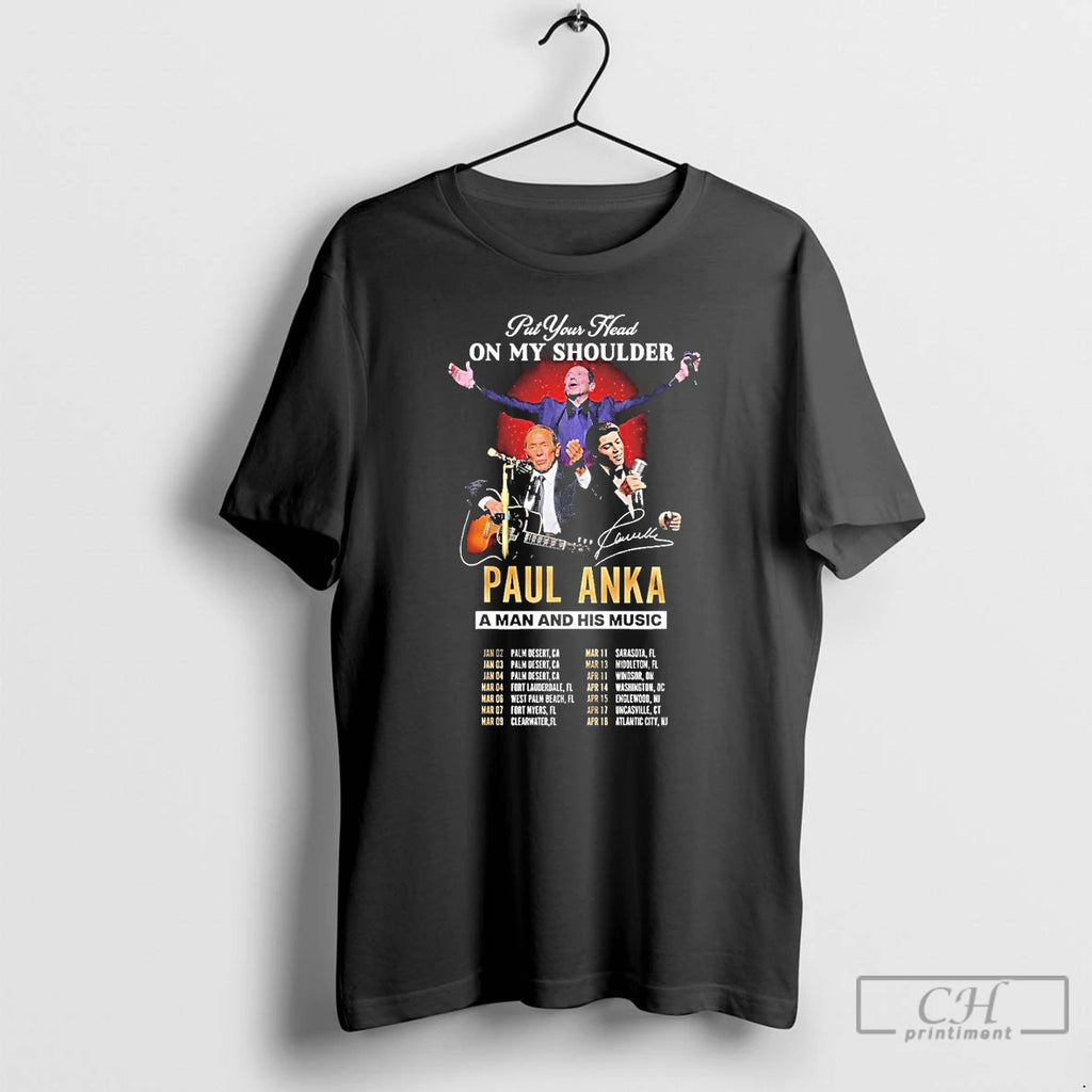 Classic Paul Anka A Man And His Music Put Your Head On My Shoulder 2026