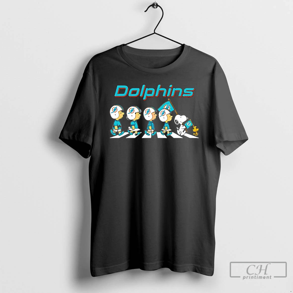 Classic Peanuts X Miami Dolphins Football Flag Walking T-Shirts, Hoodie, Sweatshirt | WearSparks.com