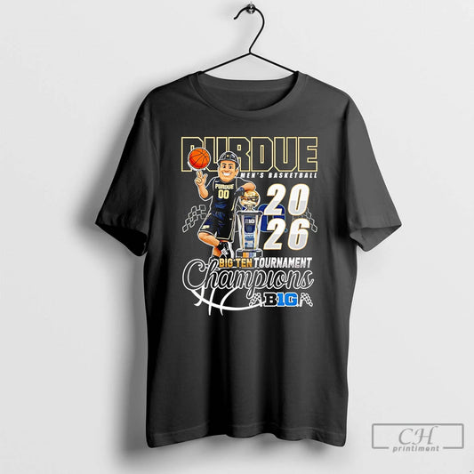 Classic Purdue Boilermakers 2026 Big Ten Tournament Champions Mascot
