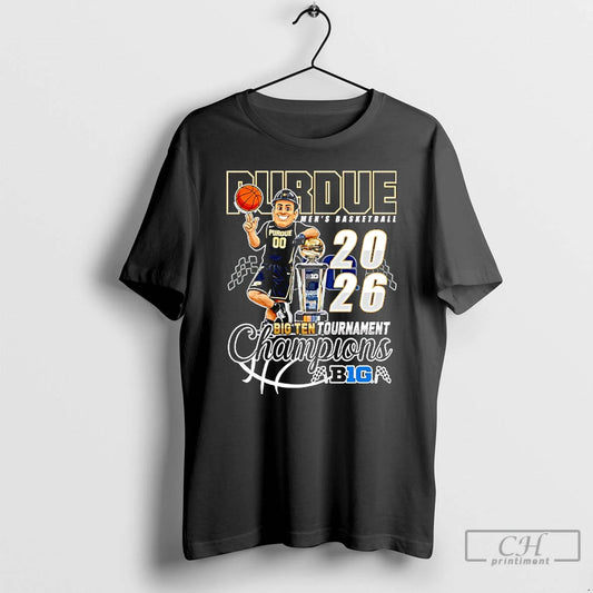 Classic Purdue Boilermakers Mens Basketball Big Ten Tournament Champions Mascots