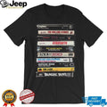 Classic Rock Music Cassette Mixtape 80s Vintage Band T Shirt
