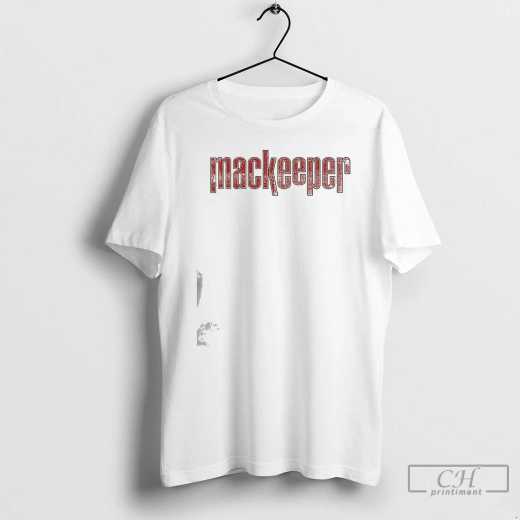 Classic Ruby Cruz Wearing Mackeeper Logo Red