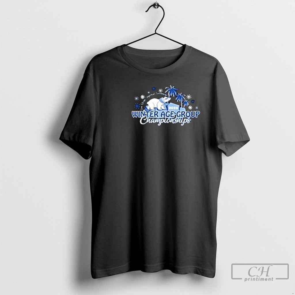 Classic San Diego Imperial Swimming Winter Age Group Championships 2025 Circle Black T Shirts Sweater