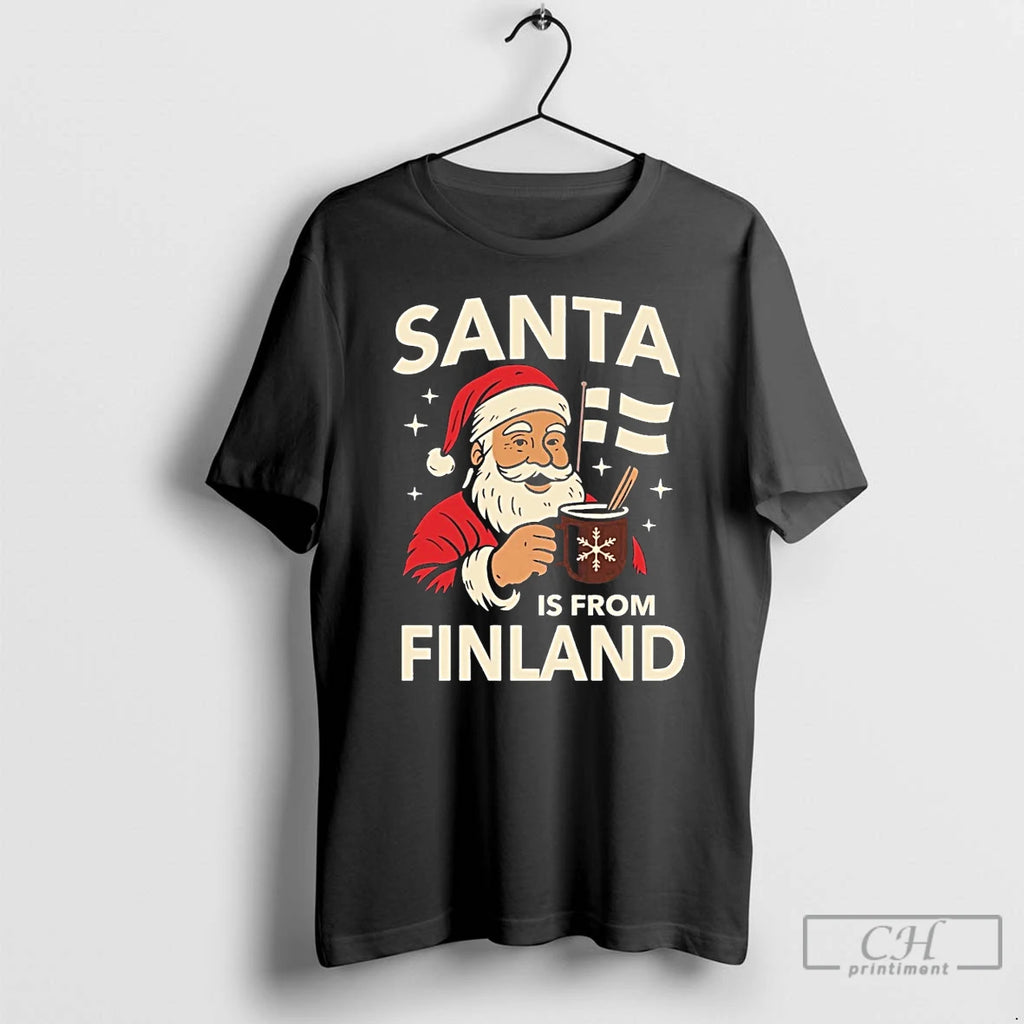 Classic Santa Is From Finland Christmas