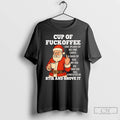 Classic Santa Middle Finger Cup Of Fuckoffee Stir And Shove It Christmas T Shirts Sweater