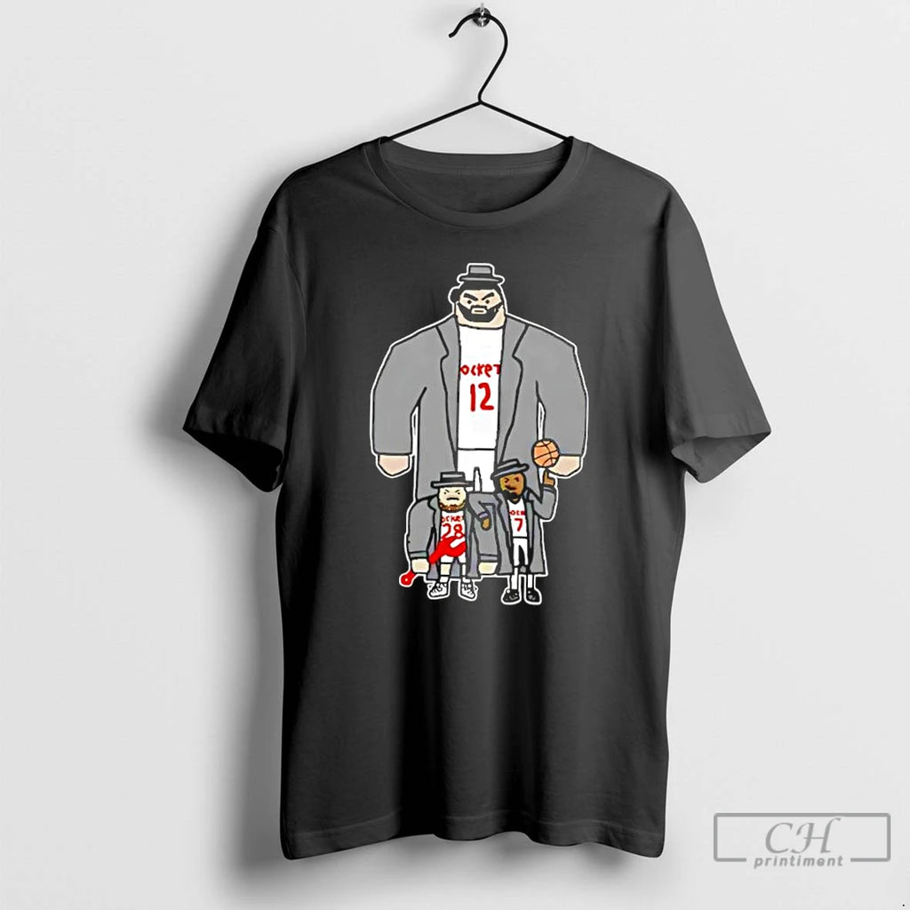 Classic Sen Goon Squad Steven Adams Alperen Sengun Kevin Durant Cartoon