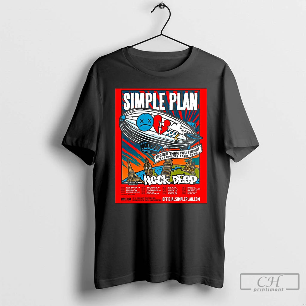Classic Simple Plan With Neck Deep Bigger Than You Think Europe Uk Tour 2026