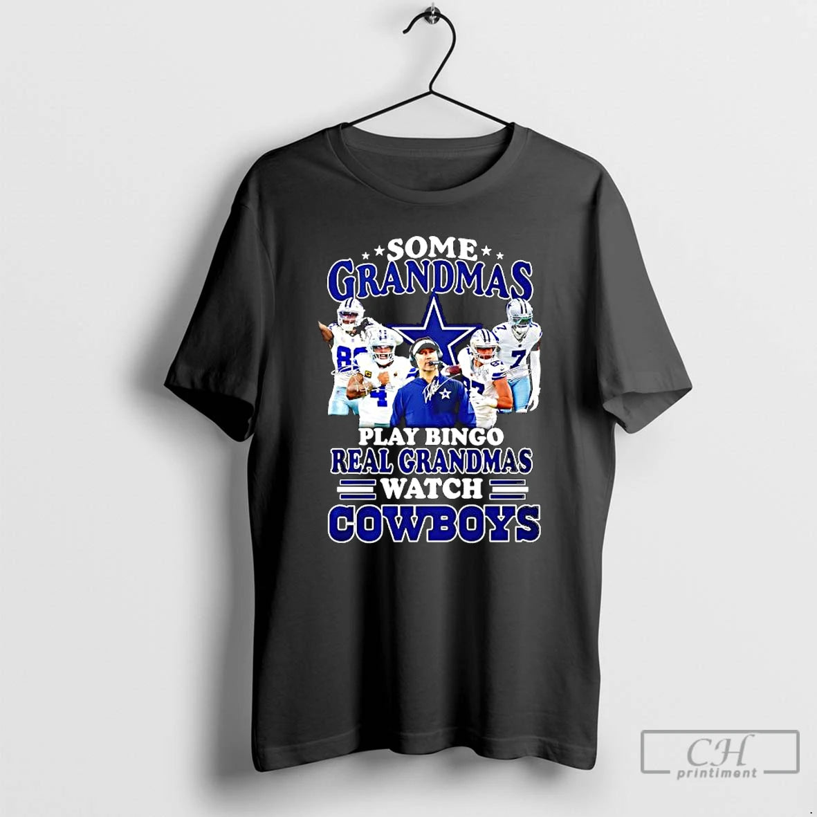 Classic Some Grandmas Play Bingo Real Grandmas Watch Dallas Cowboys Fan Loyalty And Dedication