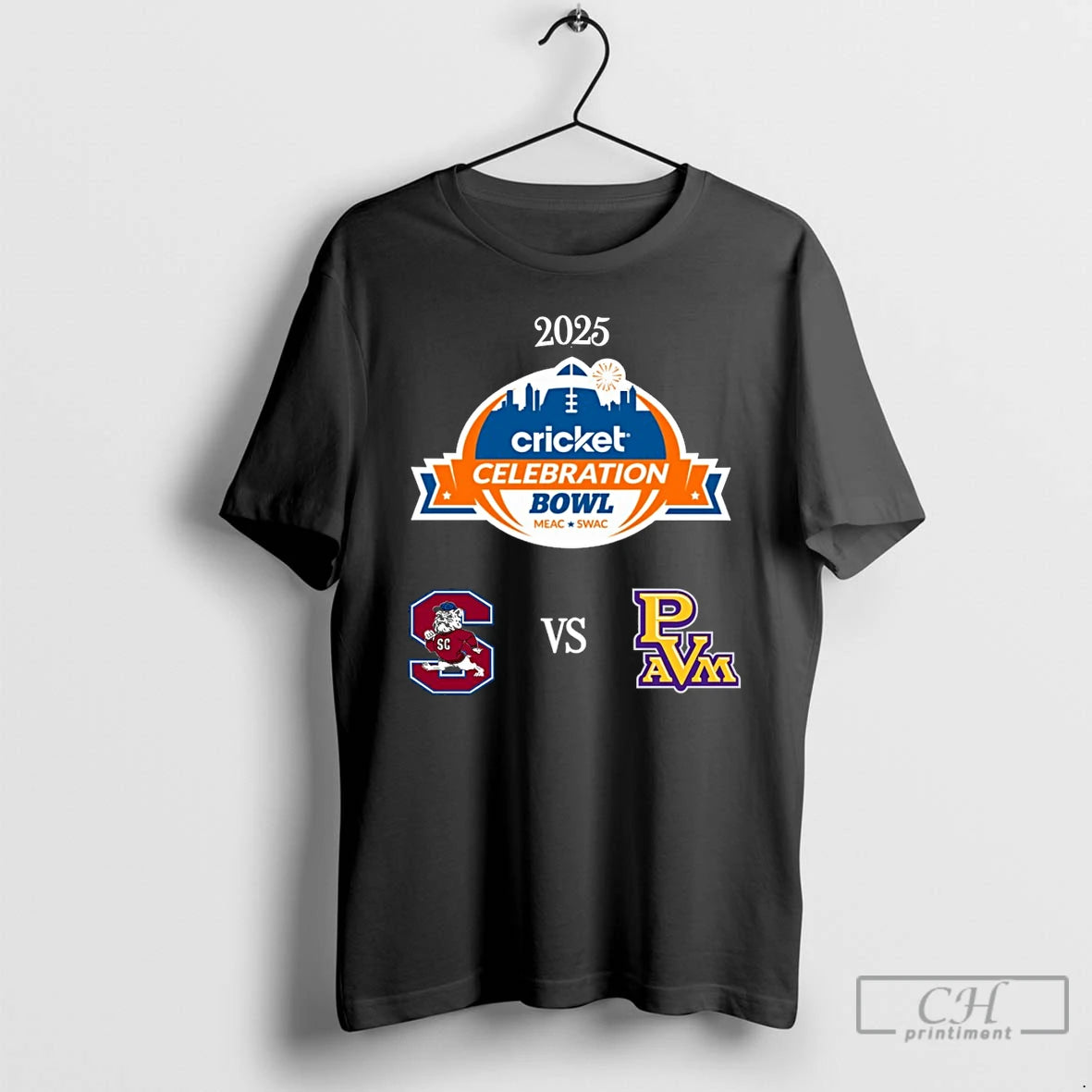 Classic South Carolina State Bulldogs Vs Prairie View Am Panthers 2025 Celebration Bowl Mercedes Benz T-Shirts, Hoodie,...