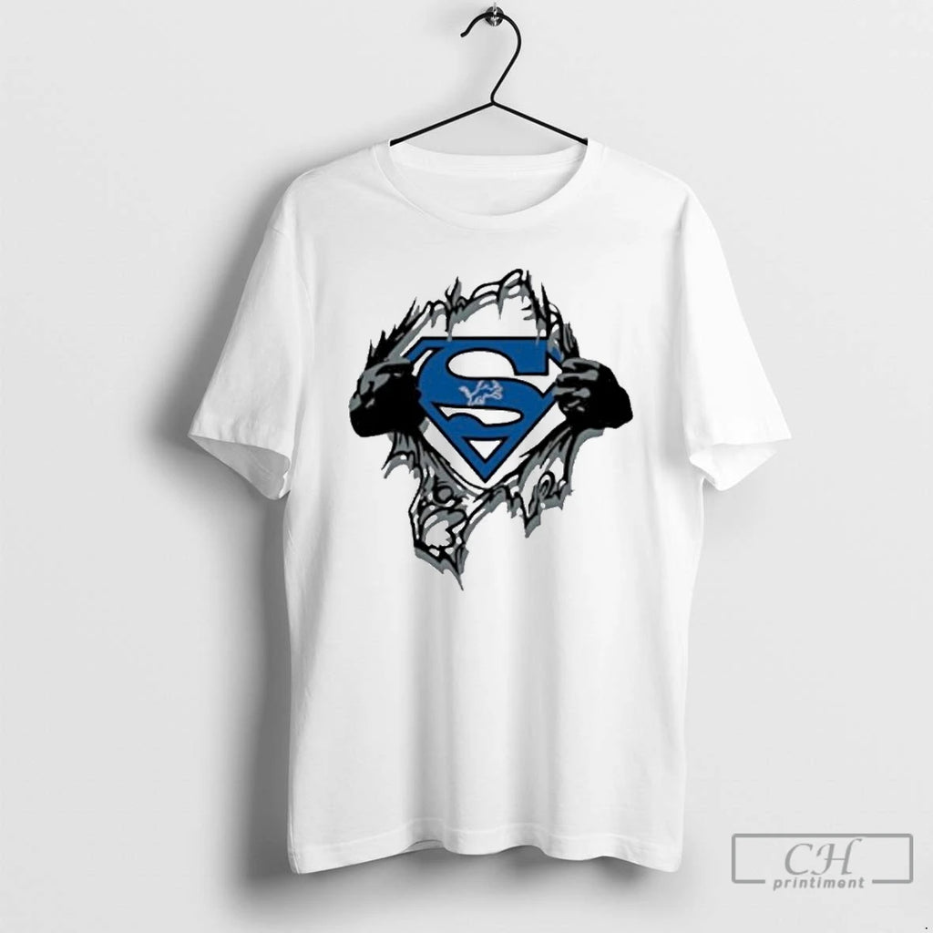 Classic Superhero Detroit Lions