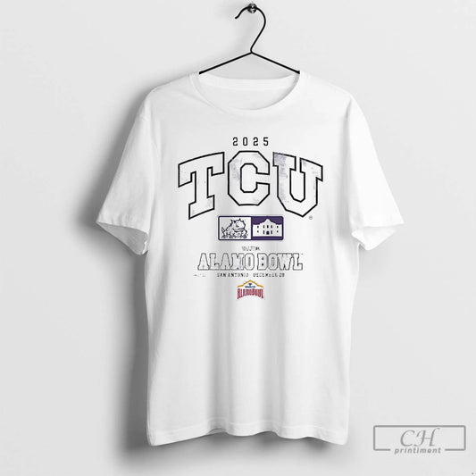 Classic Tcu Horned Frogs 2025 Valero Alamo Bowl San Antonio Christmas T-Shirts, Hoodie, Sweatshirt | WearSparks.com