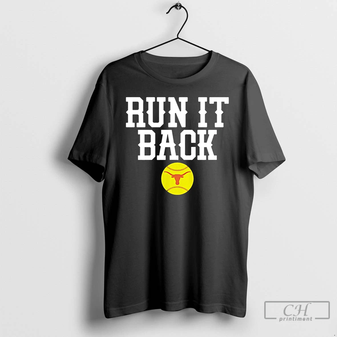 Classic Texas Softball Run It Back Logo
