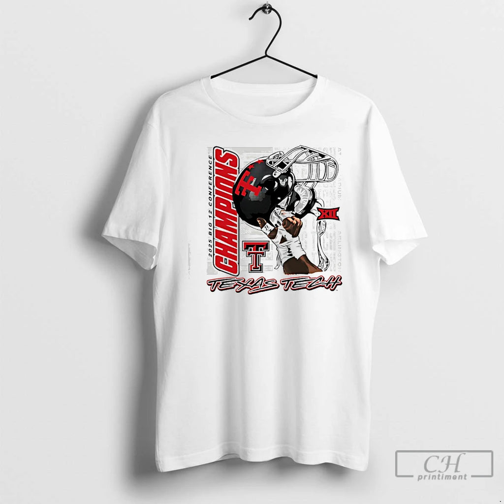 Classic Texas Tech Red Raiders Football 2025 Big 12 Conference Champions