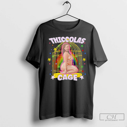 Classic Thiccolas Cagex Funny Meme T-Shirts, Hoodie, Sweatshirt | WearSparks.com