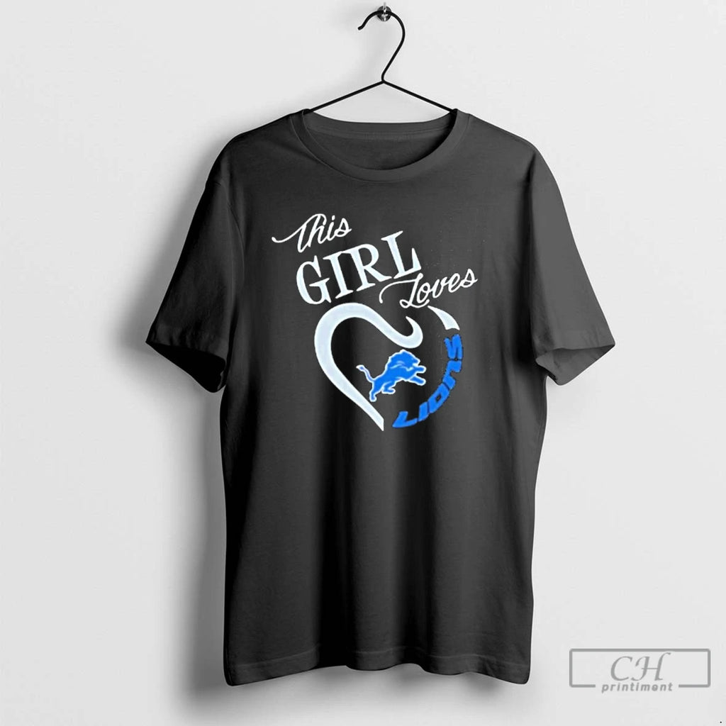 Classic This Girl Loves Detroit Lions