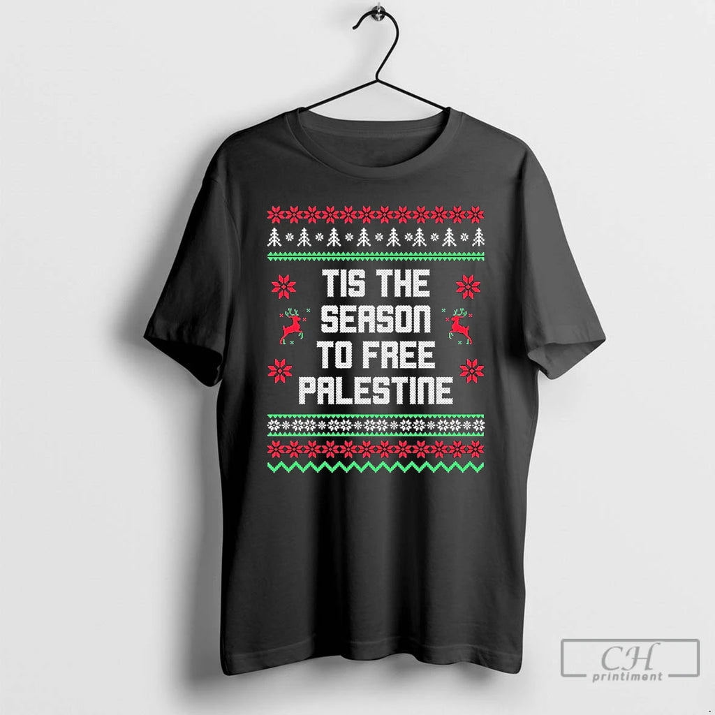 Classic Tis The Season To Free Palestine Ugly Christmas 2025