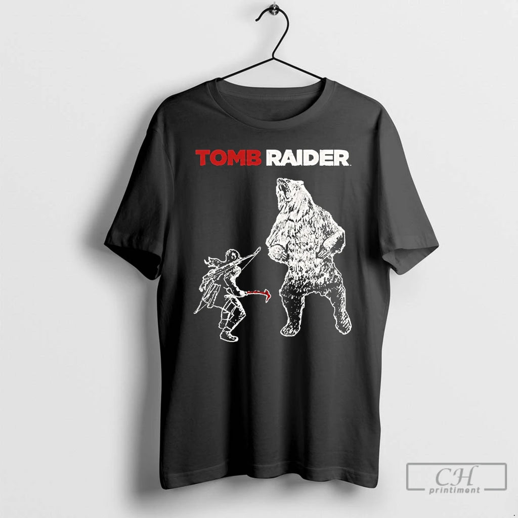 Classic Tomb Raider Lara Vs Bear