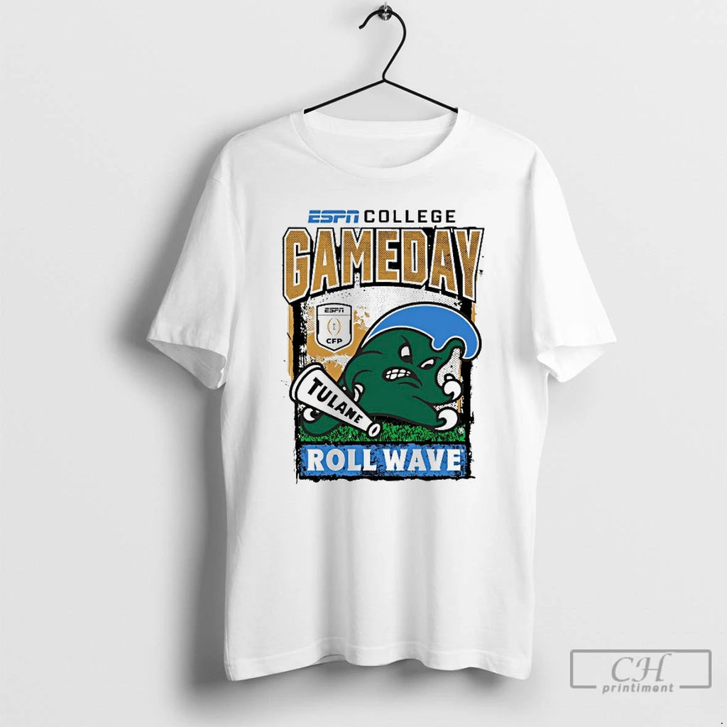 Classic Tulane Green Wave Cfp 25 2026 Roll Wave Gameday Mascot