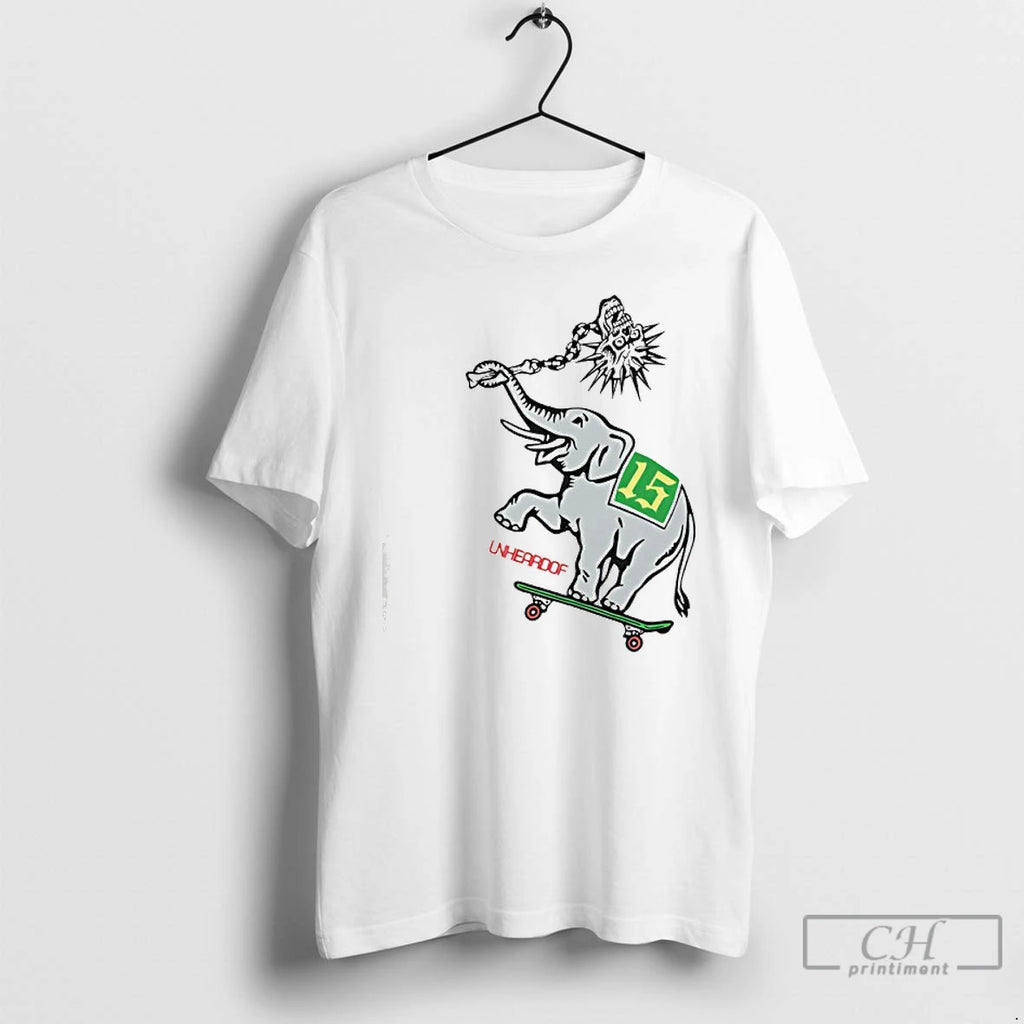 Classic Unheardof Oakland Elephant Skateboard Graphic