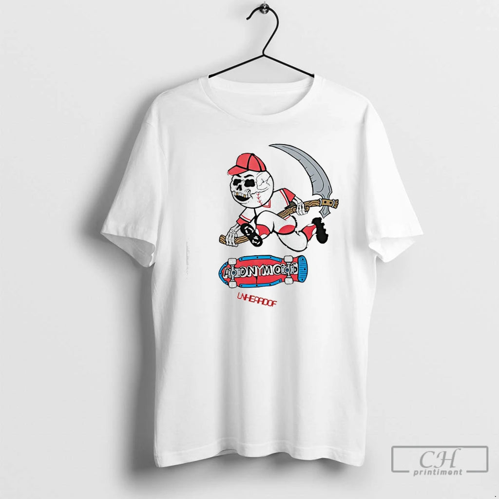 Classic Unheardof Reaper Skater Baseball Graphic