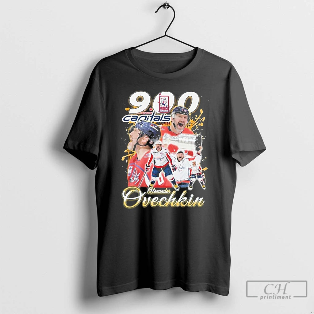 Classic Washington Capitals Alexander Ovechkin 2025 Celebrate 900 Nhl Goals