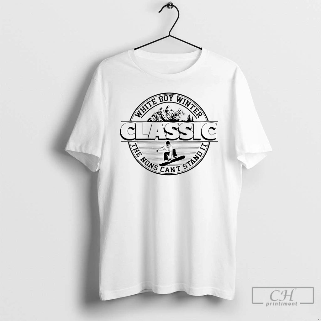 Classic White Boy Winter Classic The Nons Cant Stand It