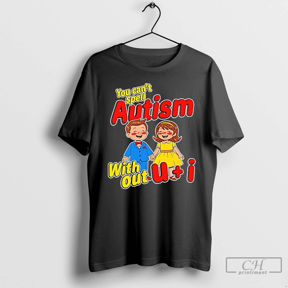 Classic You Cant Spell Autism Without U I T-Shirts, Hoodie, Sweatshirt | WearSparks.com