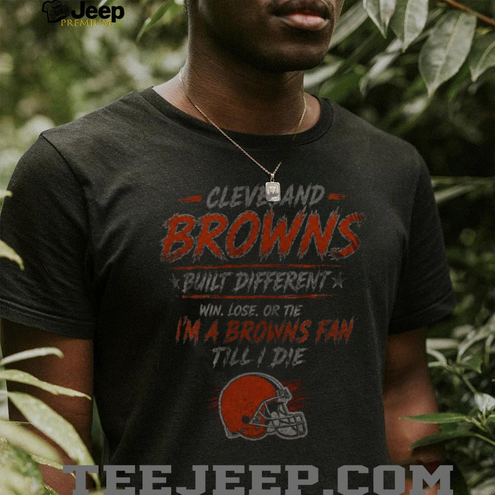 Cleveland Browns Football Team Logo Built Different Shirt