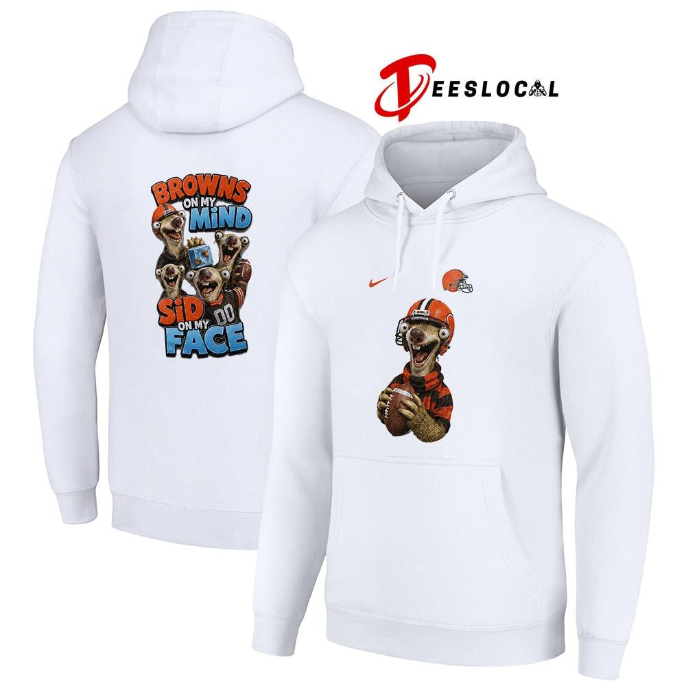 Cleveland Browns on my mind Sid on my face shirt