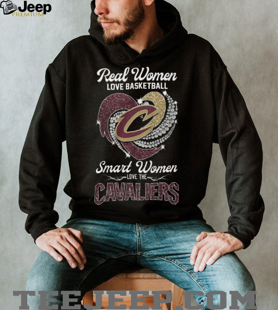 Cleveland Cavaliers Basketball Real Women Sparkle Fan T Shirt